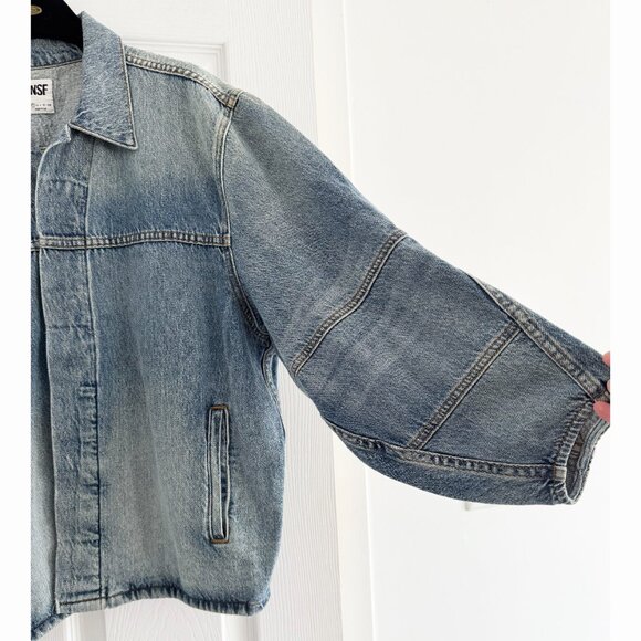 NSF "Welder" Denim Shirt/Jacket, size Small - Picture 4 of 7